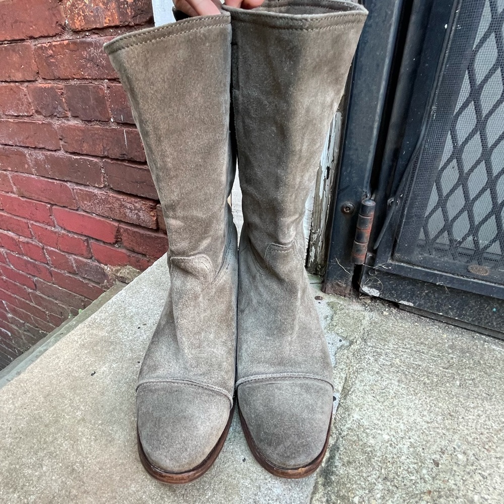 J Crew Suede Boots